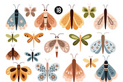 Butterfly clipart, a Seasonal Illustration by JulzaArt (Thumbnail 2 of 6)