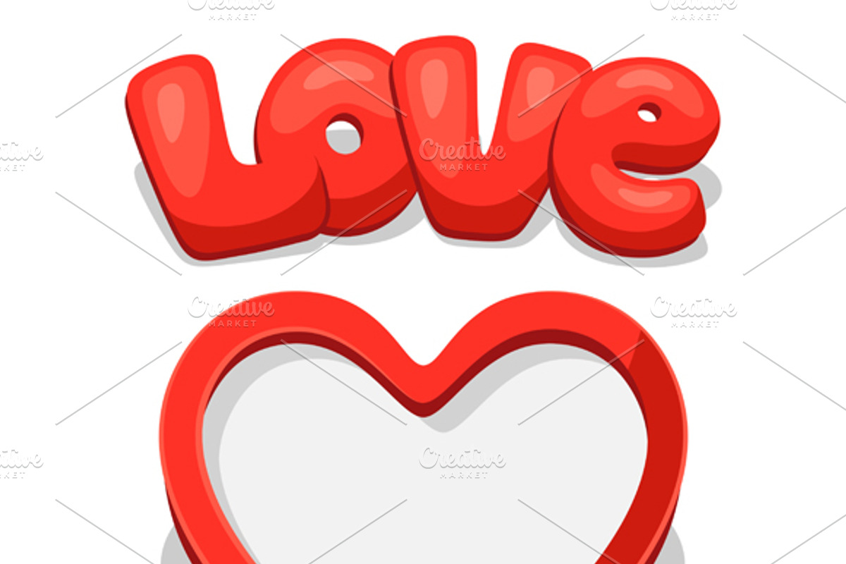 Photo frames with hearts., a Card Template by incomible (Photo 1 of 2)