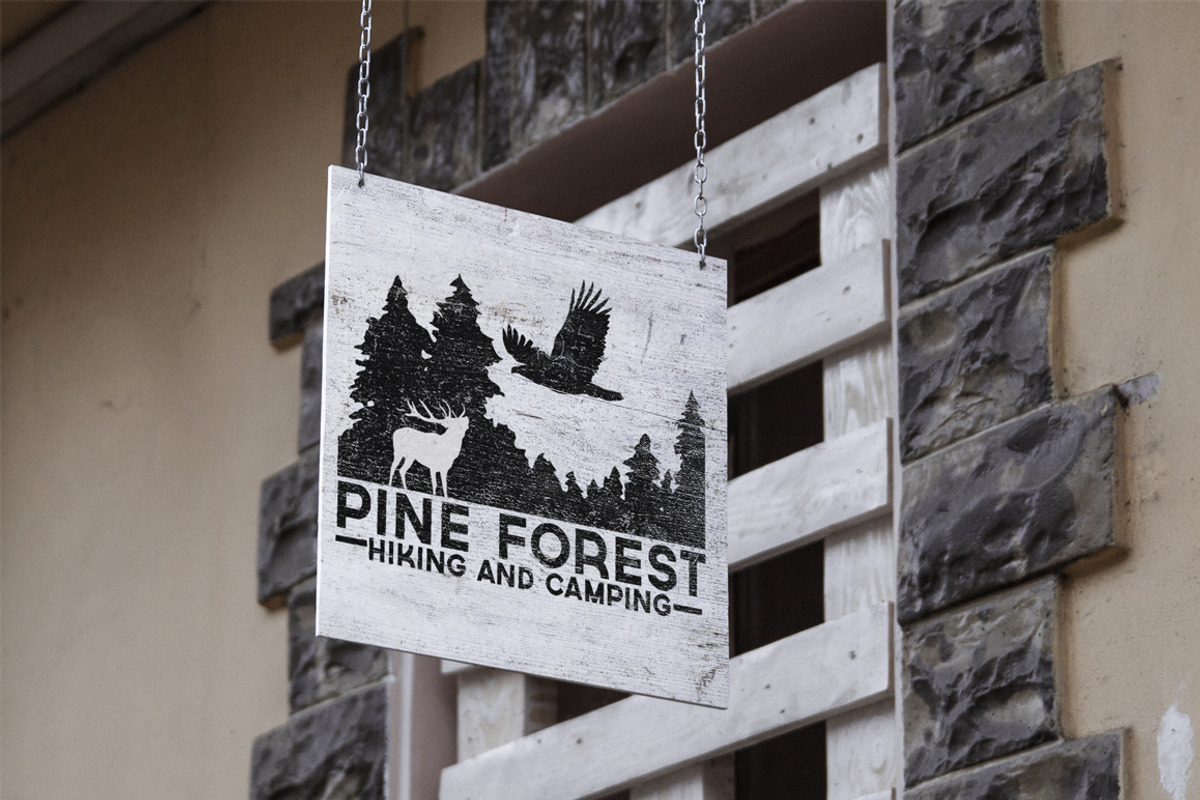 Retro Camping Labels, a Branding & Logo Template by Arys Design (Photo 2 of 4)