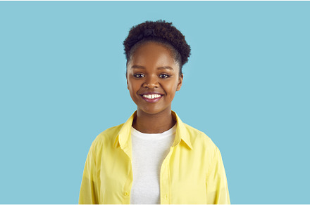 Young attractive happy African, a Person Photo by StudioRomantic