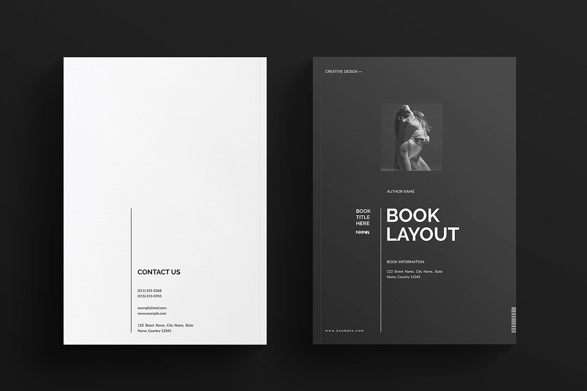 Book Layout Template, a Magazine Template by E-Type (Photo 7 of 7)