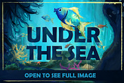 Under The Sea: Procreate Brushes, a Brush Add-On by Leonard Posavec (Thumbnail 2 of 7)