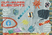 Cut‑Paper Elements: 700+ PNG Kit, an Object Graphic by Megan Aili Designs (Thumbnail 5 of 15)