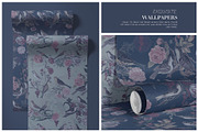 Rosavin Botanical Birds Patterns!, a Pattern Graphic by Pink Linen (Thumbnail 10 of 10)
