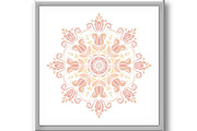 Damask Vector Orient Pattern, a Decorative Illustration by FineArtStudio (Thumbnail 3 of 3)