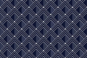 3D Geometric Line Seamless Pattern, a Pattern Graphic by Mightyfire