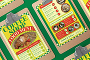 Green Coffee Shop Food Menu, a Flyer Template by graphicook (Thumbnail 3 of 4)