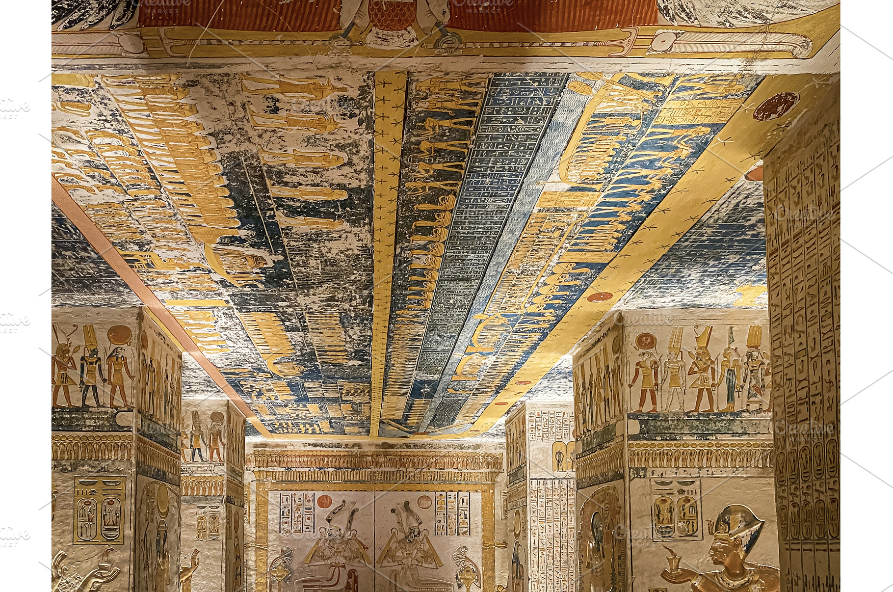 Tomb of Memnon KV9 in the Egyptian, an Architecture Photo by TatsianaSalauyova