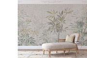 Garden Retreat botanical wall mural, a Wallpaper Graphic by Timofi Art (Thumbnail 6 of 15)