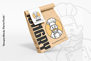 Food Logo Branding Design, a Branding & Logo Template by AyyazMomin (Thumbnail 6 of 8)