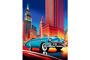 Custom art, Vintage poster bundle, a Poster Template by Boho Pixel Dust (Thumbnail 4 of 13)