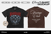 Boxy T-Shirt Mockup, a Shirt Mockup by Bitstate Design (Thumbnail 1 of 4)