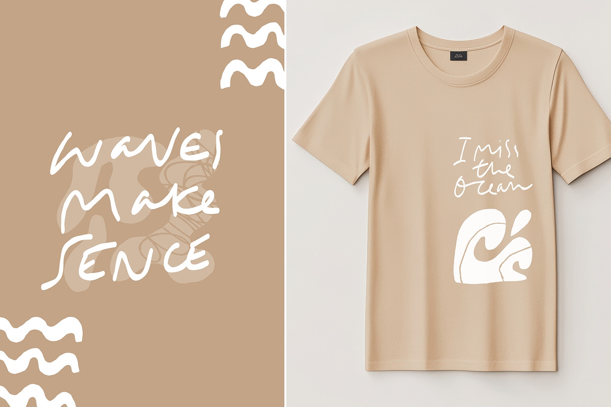 OCEAN VIBES | 180 HAND DRAWN CLIPART, an Object Illustration by Favete Art (Photo 17 of 18)