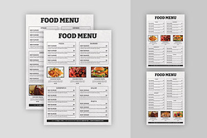 Restaurant Menu Template, a Flyer Template by Stock_Design