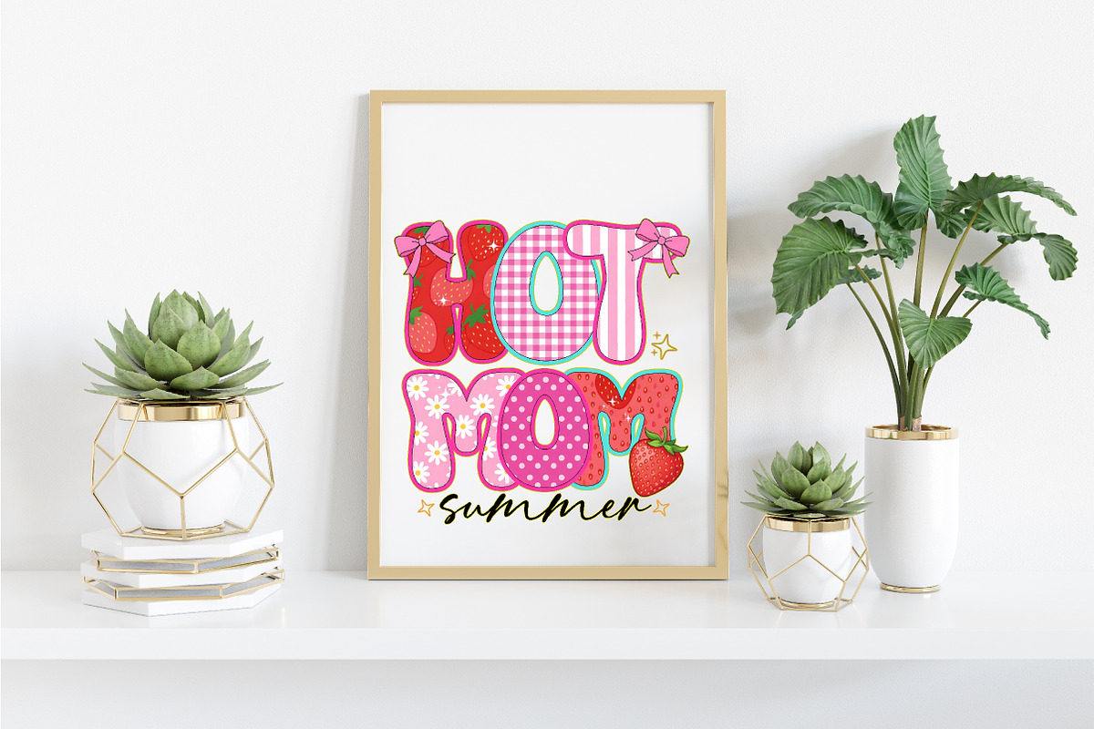 Hot Mom Summer PNG, an Illustration by Libby Wishes (Photo 3 of 4)