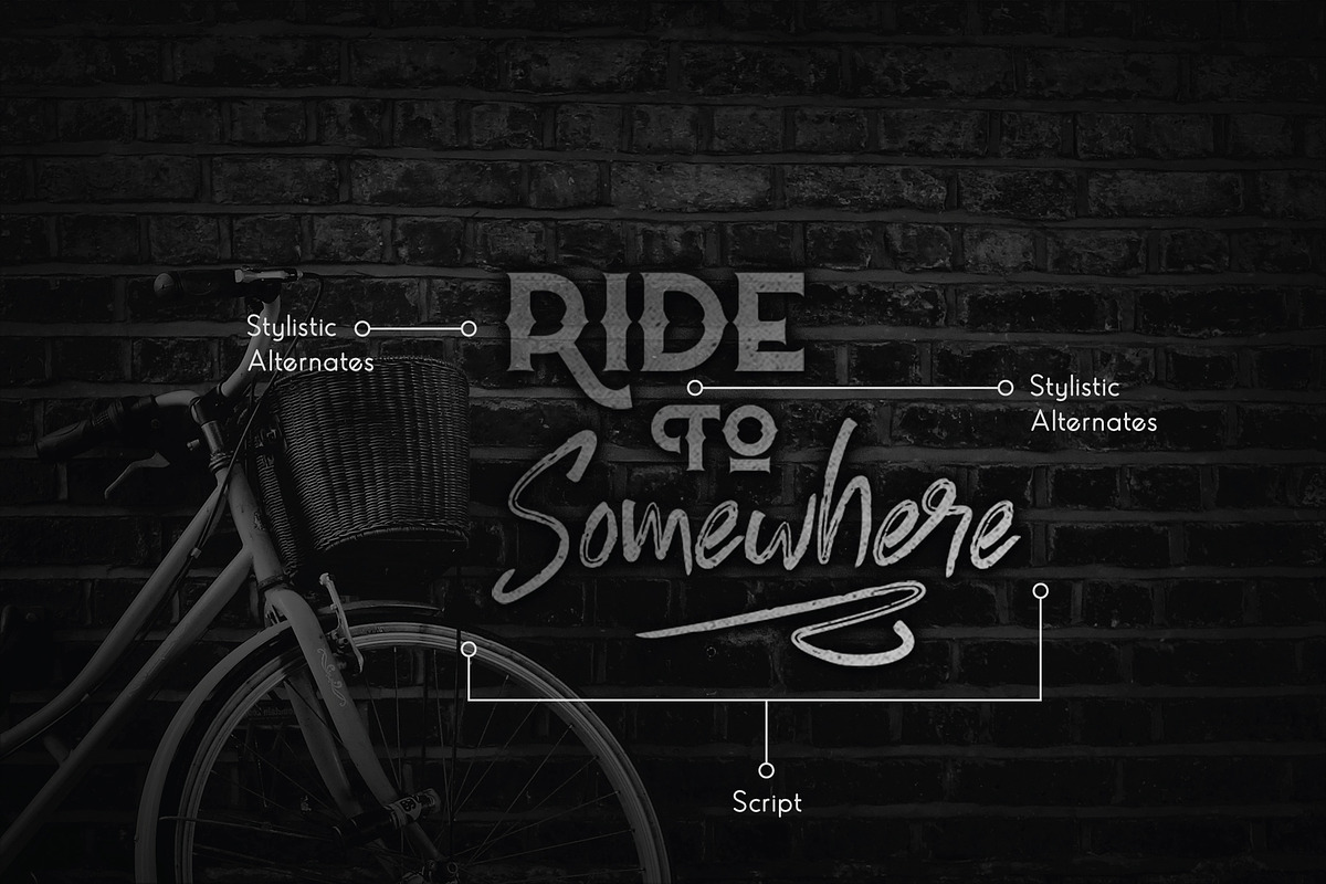 Blombanc Font preview 4