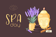 Aromatherapy lavender set, a Healthcare Illustration by Idressart (Thumbnail 4 of 5)