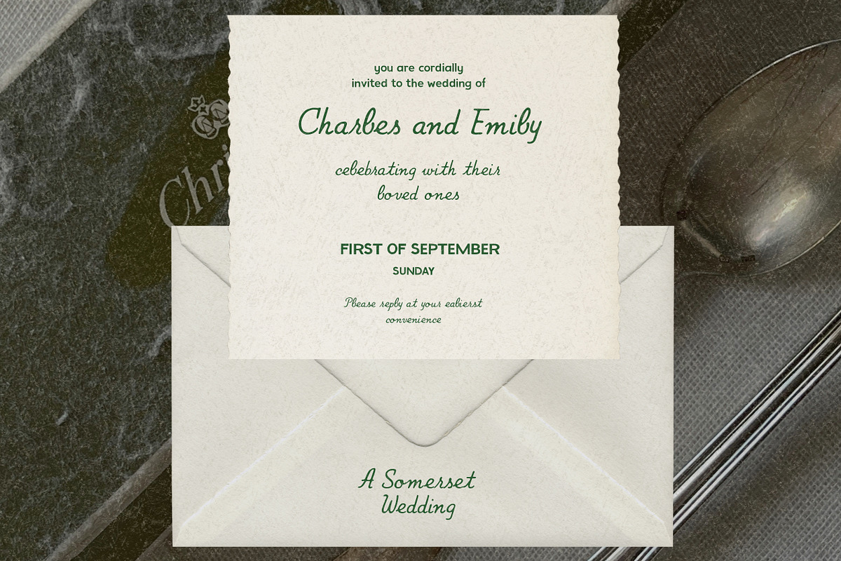 Vintage Handmade Script and Sans Duo, a Handwritten Font by Laras Wonderland (Photo 7 of 19)