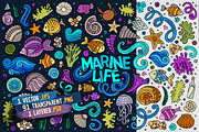 Underwater Life Objects Set, an Object Graphic by BALABOLKA (Thumbnail 2 of 4)