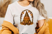Fall Gnome Clipart Autumn  Bundle., an Illustration by SVGArt (Thumbnail 8 of 8)