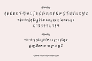 June Blossoms Script, a Handwritten Font by Beck McCormick (Thumbnail 10 of 10)