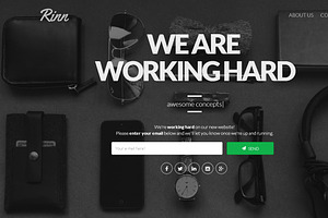 Rinn - Responsive Coming Soon