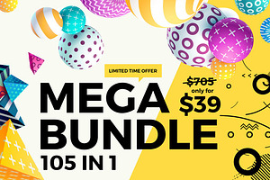 SALE - Bundle of Bundles - 105 in 1