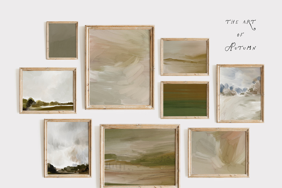Hand-Painted Autumn Backgrounds, a Background Graphic by Lana Elanor (Photo 11 of 18)