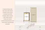 Serum Glass Dropper Bottle Mockup, a Packaging Mockup by Zumrod (Thumbnail 1 of 7)