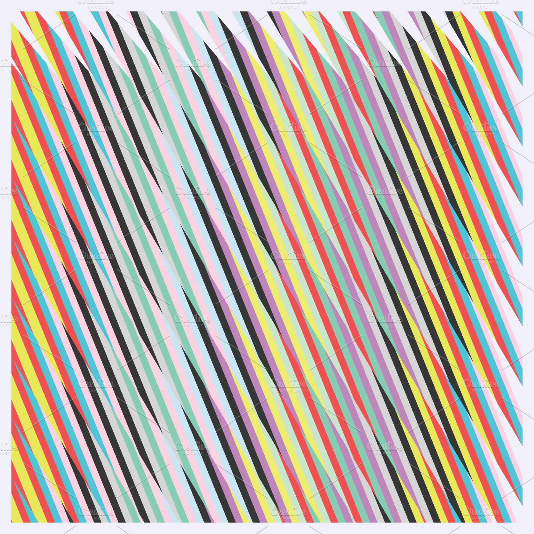 Abstract Modern Stripes Art #043, an Abstract Photo by Viaduc