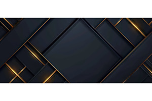 Dark Geometric Background with Gold, an Abstract Photo by piter.goskov