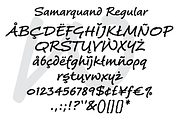 Samarquand, a Handwritten Font by BluHead Studio (Thumbnail 5 of 7)