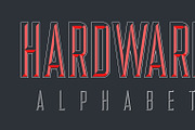 Chisel alphabet style, an Object Graphic by RevelStockart (Thumbnail 1 of 3)