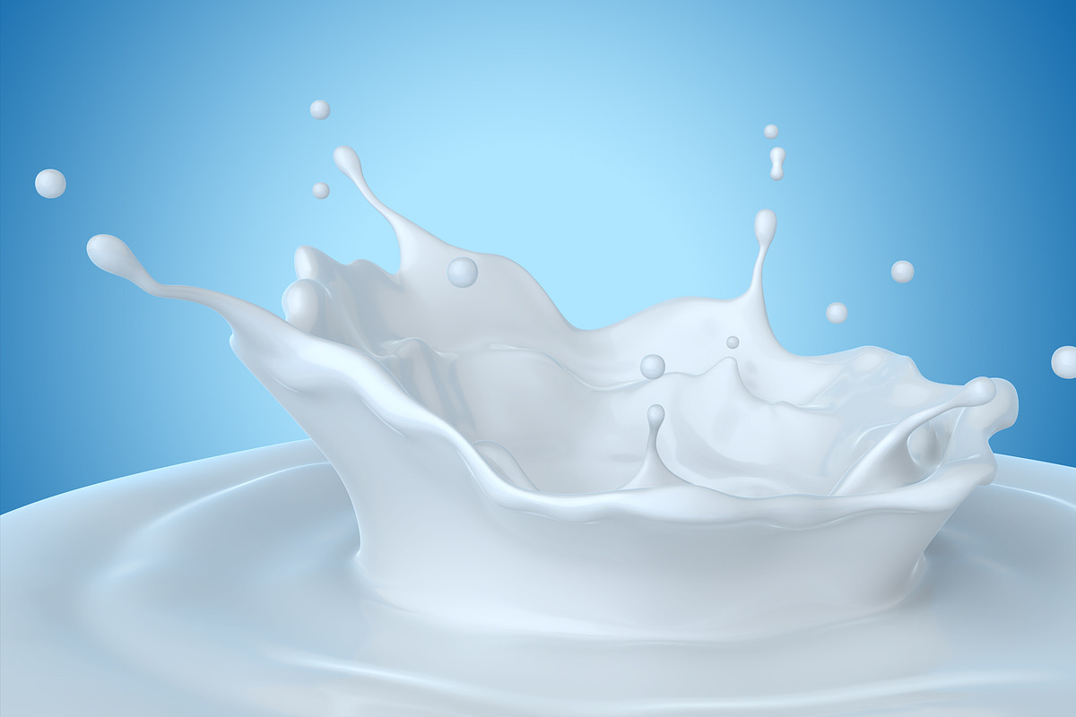 Pouring Milk, a Food Illustration by iLexx (Photo 3 of 4)