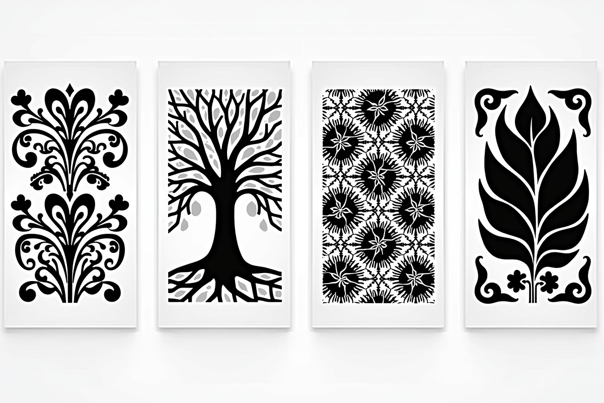Laser Cut Panel Vector Set, an Illustration by Designs_River (Photo 3 of 9)