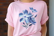 Periwinkle Flower Watercolor Clipart, an Illustration by RobertsArt (Thumbnail 5 of 7)