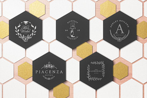 150 Hand Drawn Elements -Logo-