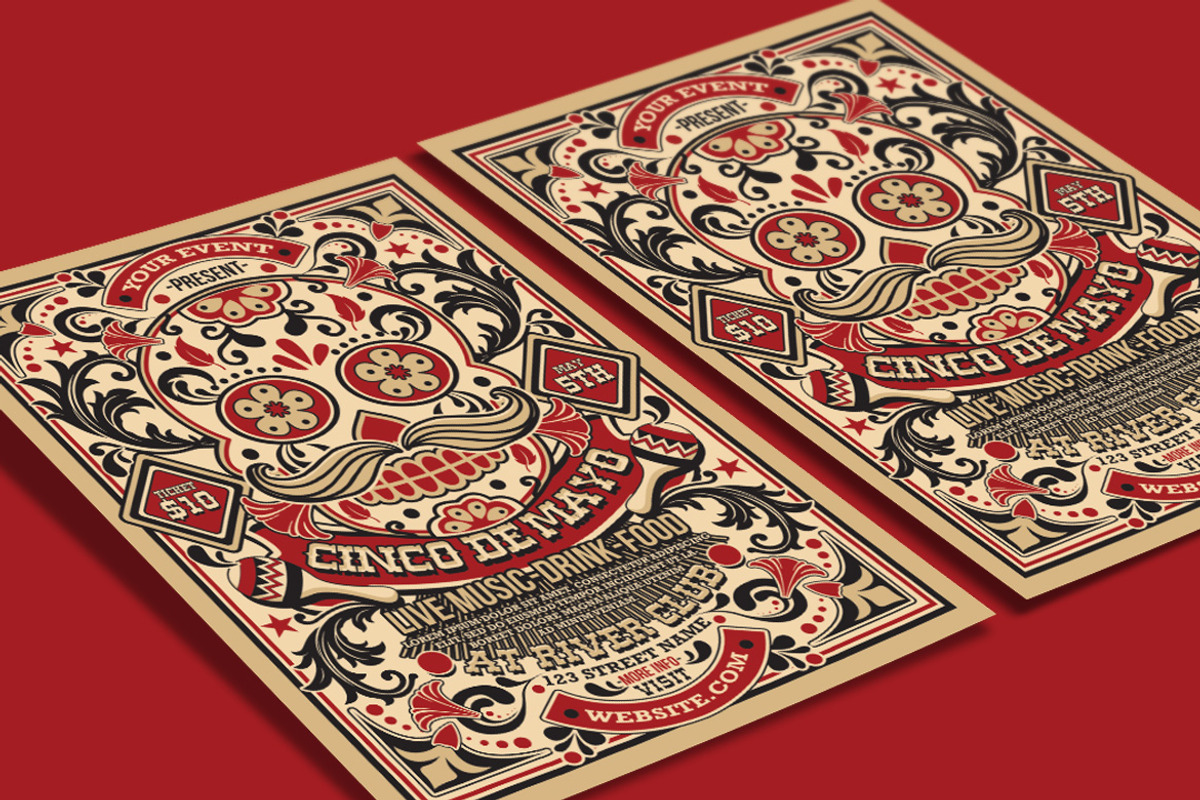 Cinco De Mayo Flyer, a Flyer Template by Muhamad Iqbal hidayat (Photo 3 of 4)