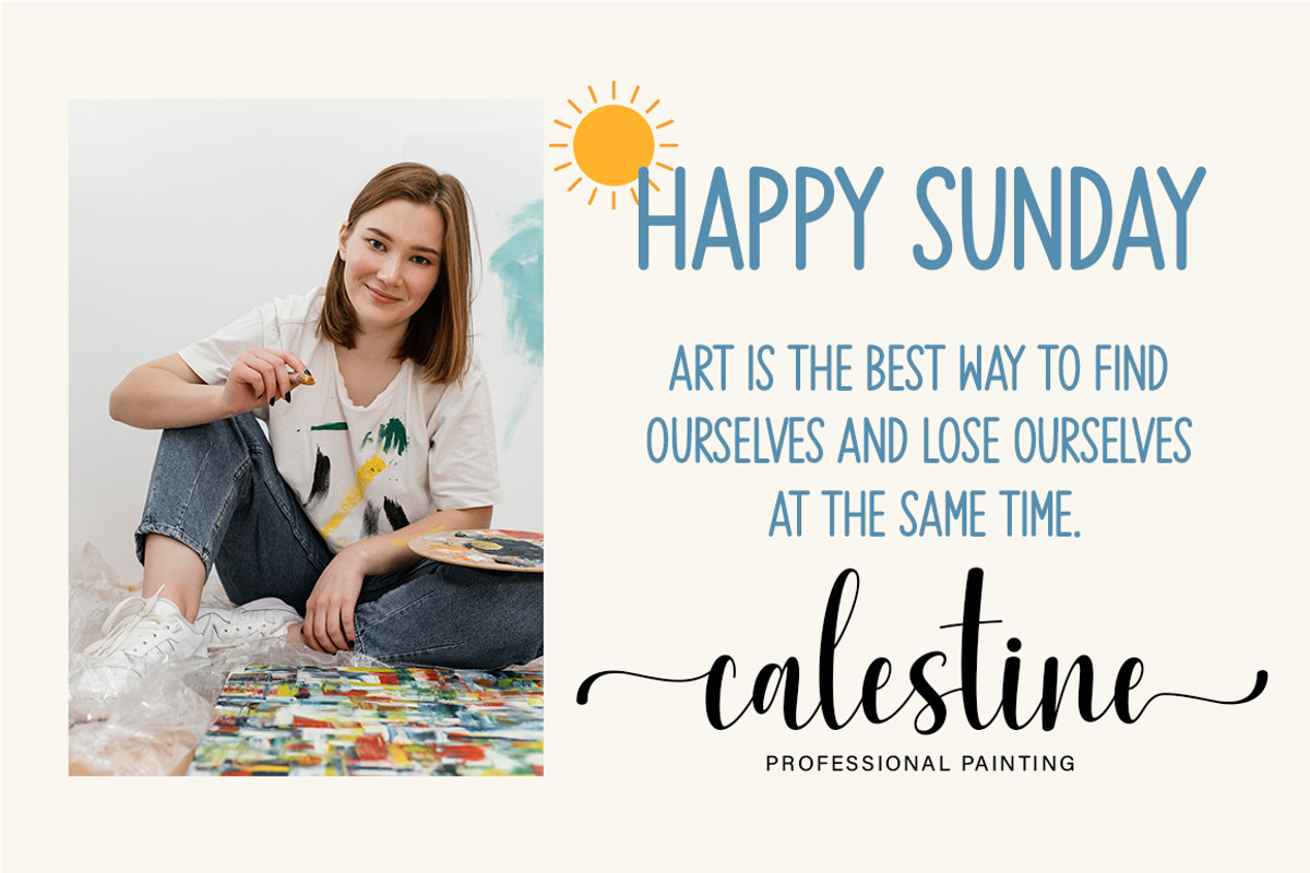 Sunday Funday Duo, a Script Font by DN Creative (Photo 4 of 11)