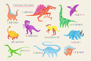 Dinosaurs. For kids small and big., an Animal Illustration by Annakniaz (Thumbnail 3 of 13)
