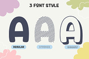 Fox Springy : 3 Font Style, a Handwritten Font by Fox7 By Rattana (Thumbnail 2 of 12)