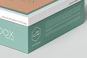 Square Shoe Box Mockup - 8 views, a Cups & Container Mockup by Illusiongraphic (Thumbnail 13 of 20)