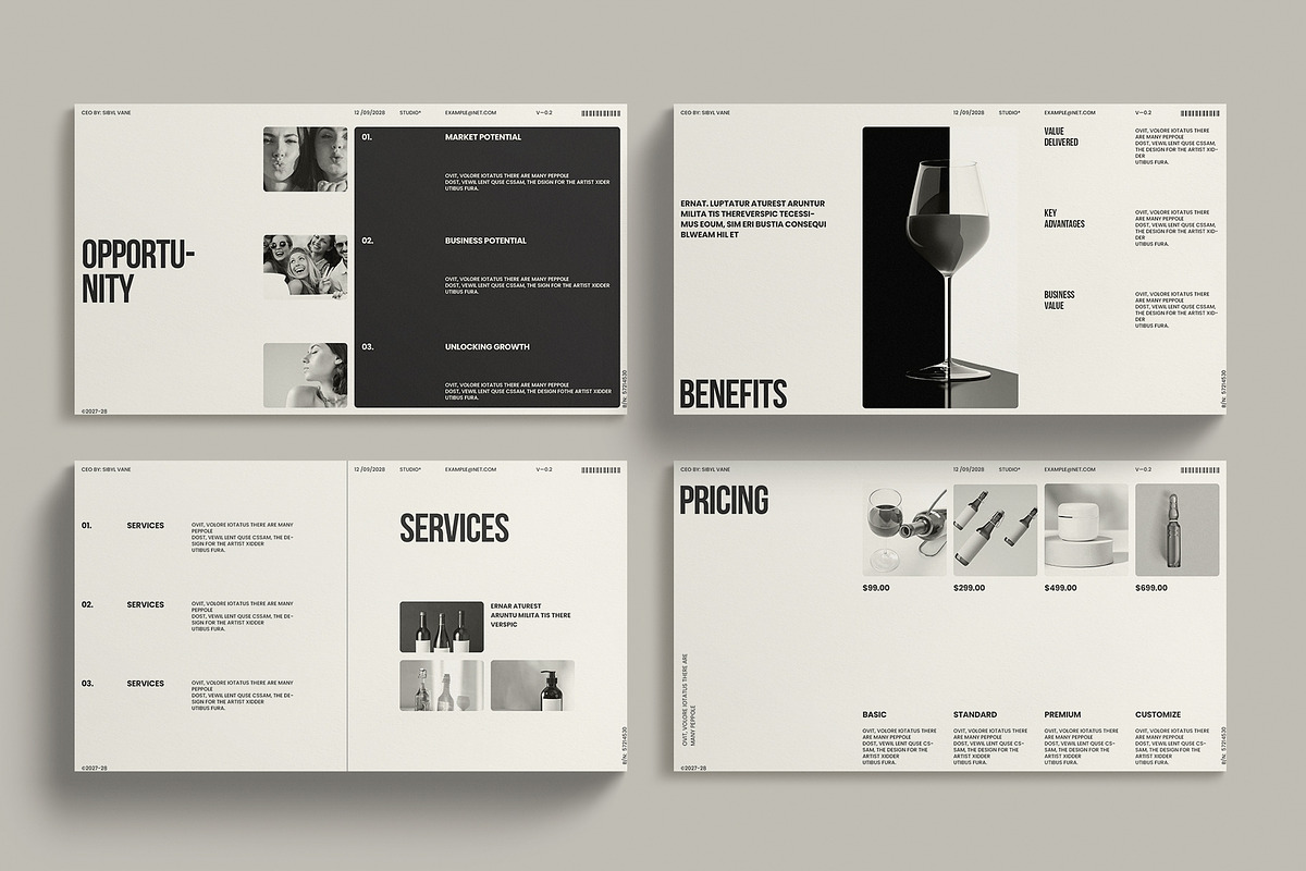 Proposal Presentation Template, a Presentation Template by RedGiant (Photo 4 of 6)