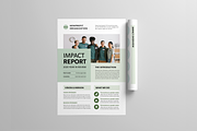 Impact Report | Canva, MS Word, Indd, a Flyer Template by Leaflove (Thumbnail 4 of 5)