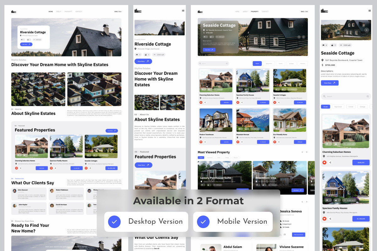 Skyline Estates - Real Estate Landin, a Landing Page Template by twinstd (Photo 3 of 5)
