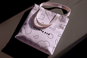 Flat Lay Tote Bag Mockup, a Packaging Mockup by The Rose Project (Thumbnail 2 of 3)