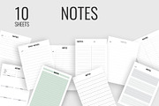 Daily Weekly Monthly Planner Bundle, a Stationery Template by ROJI CREATOR (Thumbnail 7 of 12)