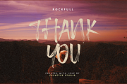 Rockfull Capital Brush, a Script Font by Creatype Studio (Thumbnail 9 of 9)