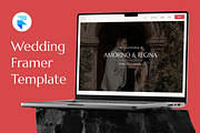 Rajal - Wedding Framer Template, a Landing Page Template by UI/UX Ocean (Thumbnail 1 of 5)