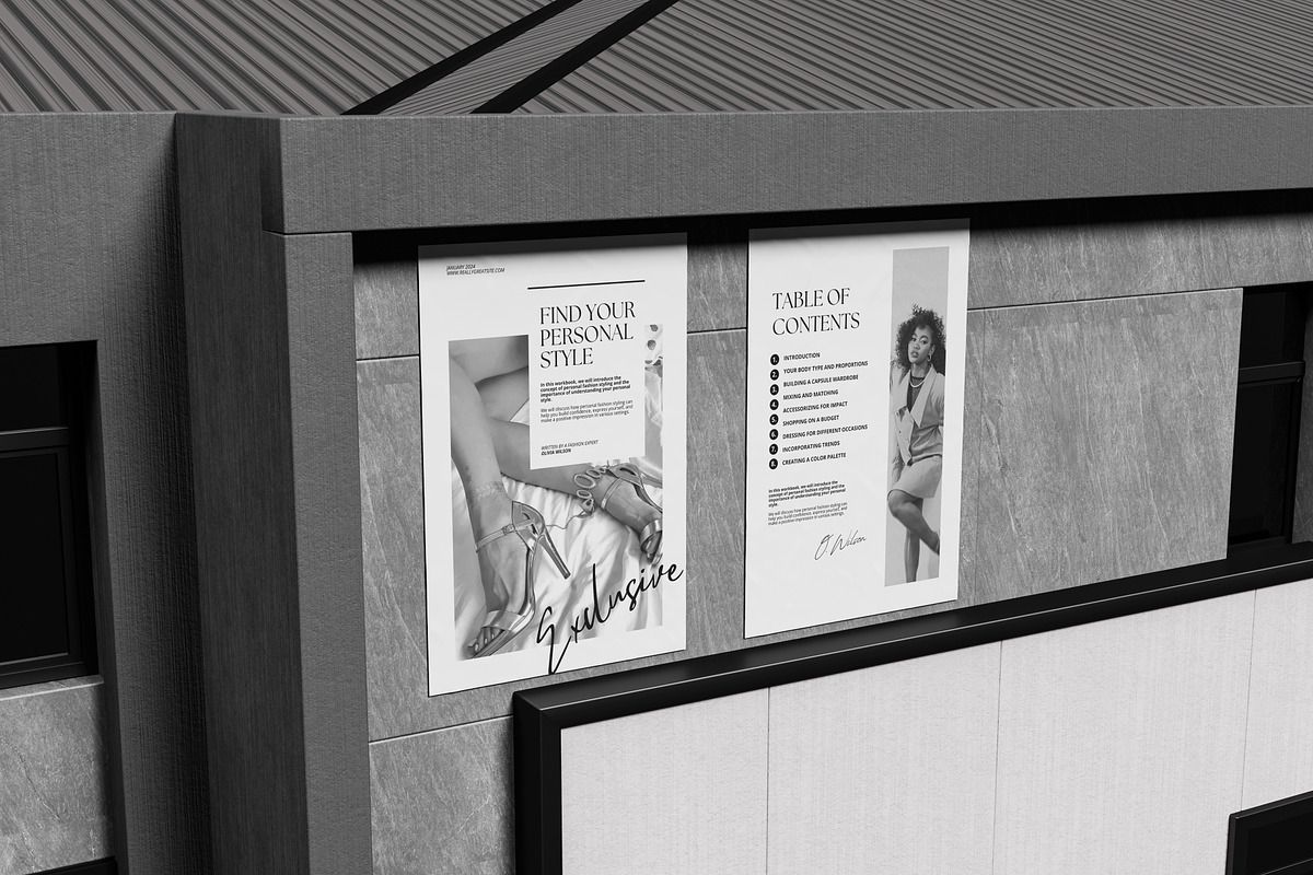 Poster Mockup, an Advertising Mockup by Ataku Design (Photo 5 of 5)